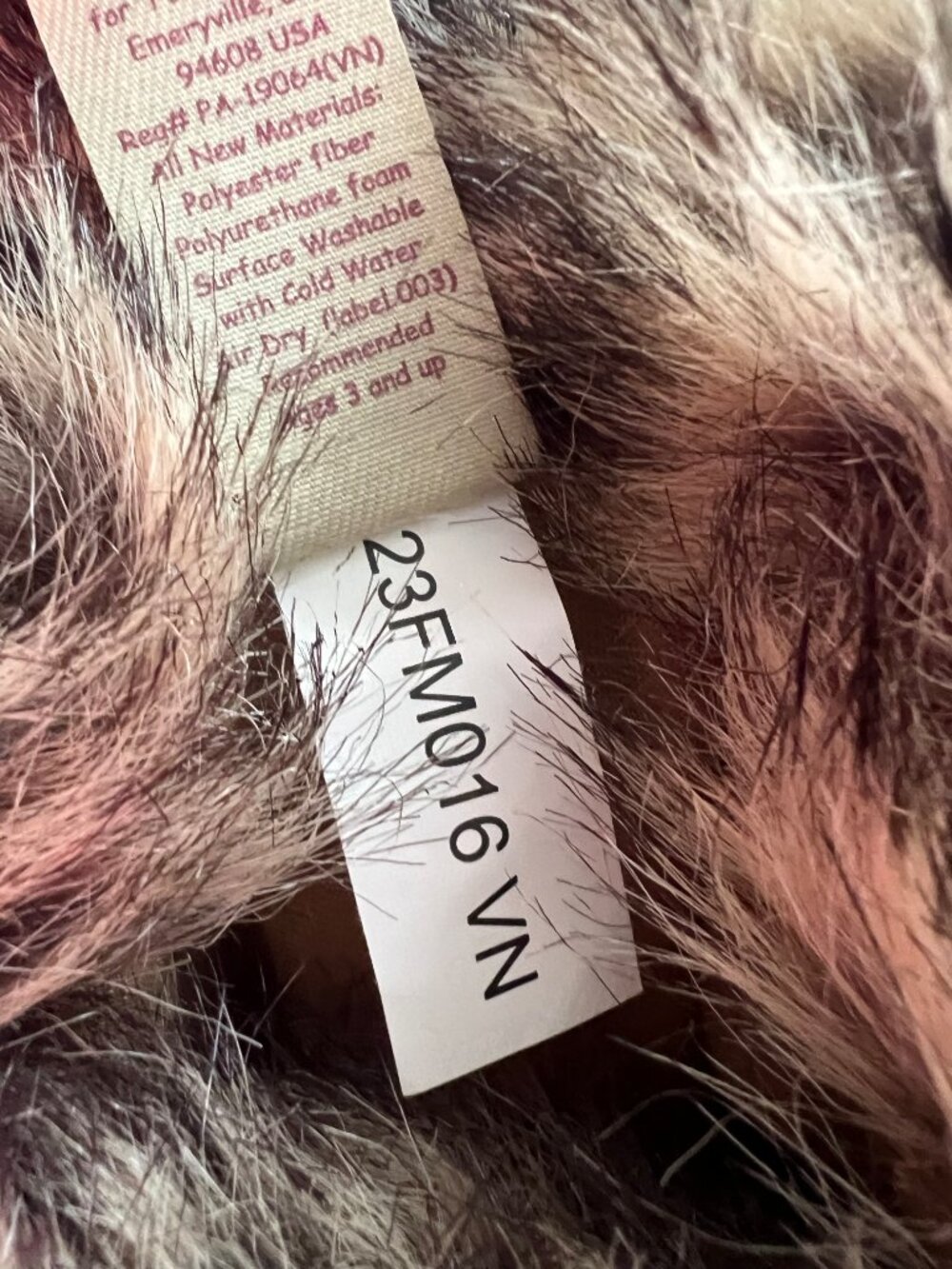 Folkmanis Racoon Puppet - Picture 11 of 11